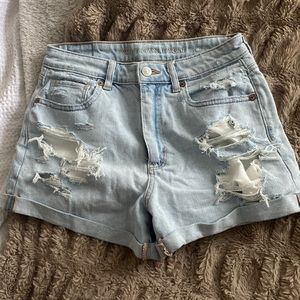 american eagle jean shorts